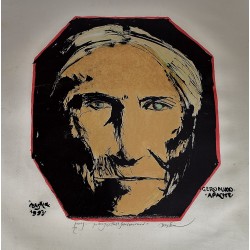 Geronimo Apache - Original Lithograph, Proof, signed